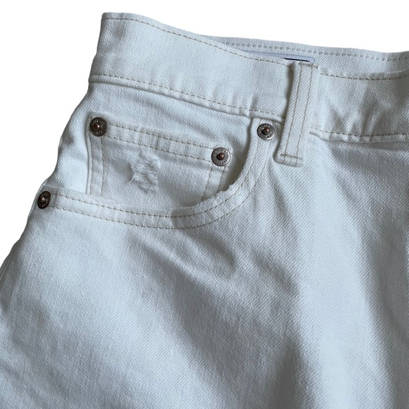 NWT Gap highwaisted white cut off shorts! size: 29 - Picture 4 of 4